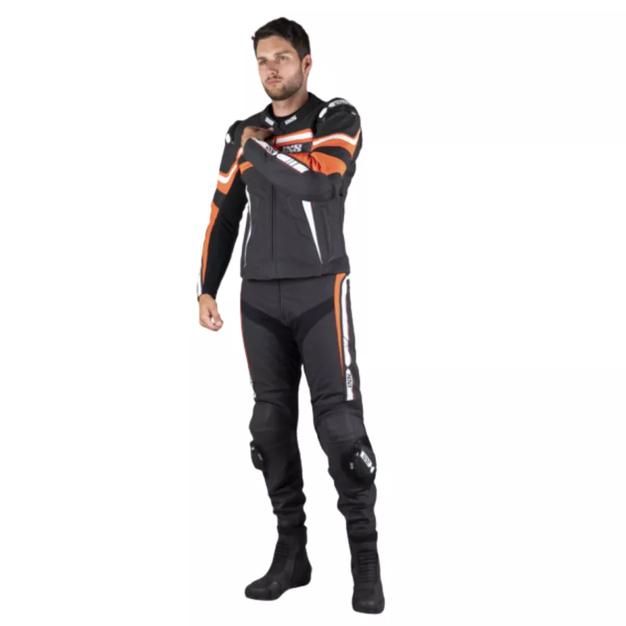 copy of Combinaison cuir DAINESE LAGUNA SECA 6 Perf. 1pce - Noir-Bleu-Fuchsia-Jaune fluo