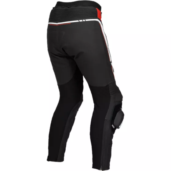 Combinaison cuir Ixs Sort LD RS-700 - 2pcs noir rouge blanc