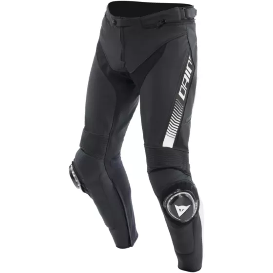 Pantalon cuir Dainese Super Speed noir blanc