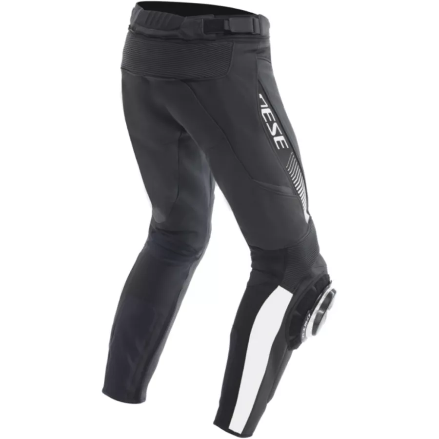 Pantalon cuir Dainese Super Speed noir blanc