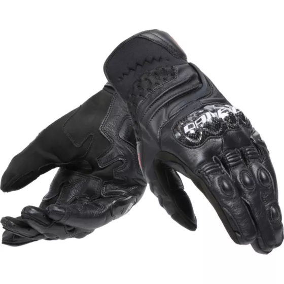 Gants en cuir DAINESE CARBON 4 COURT - Noir