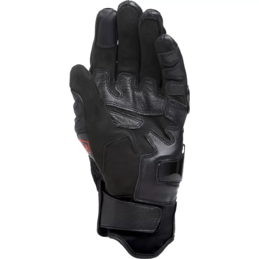 DAINESE CARBON 4 COURT Lederhandschuhe - Schwarz