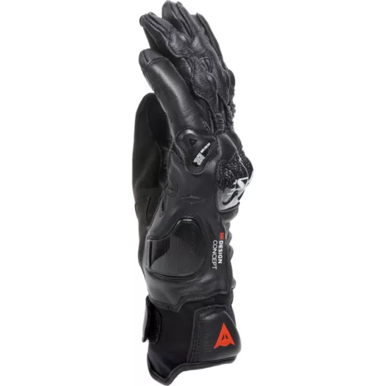 Gants en cuir DAINESE CARBON 4 COURT - Noir