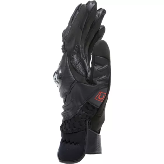 Gants en cuir DAINESE CARBON 4 COURT - Noir