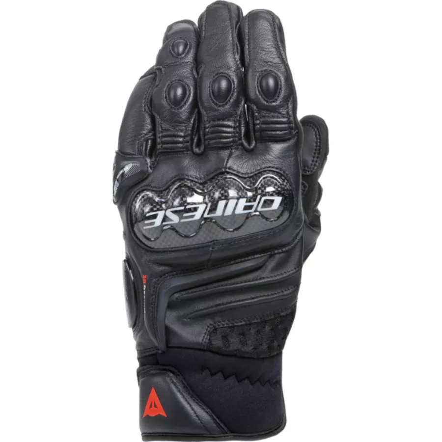 Gants en cuir DAINESE CARBON 4 COURT - Noir
