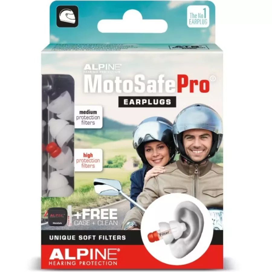 Bouchon d'oreille Alpine Motosafe Earplugs Pro