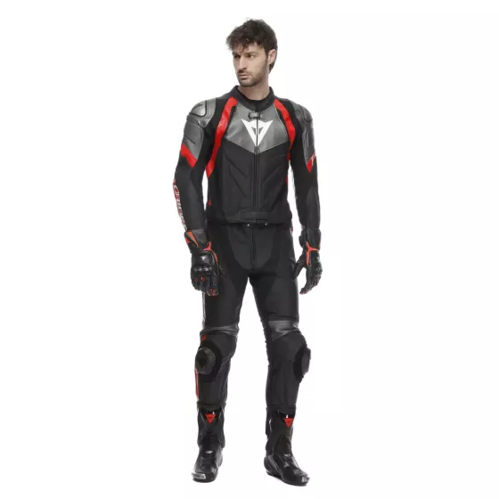 Combinaison cuir Dainese  Avro 4 - 2 pcs noir