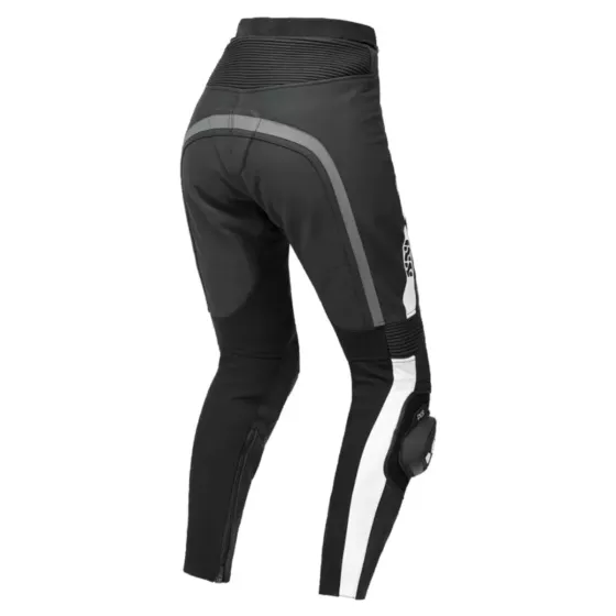 Combinaison cuir femme IXS Sport LD RS-800 1.0 2pièces - Noir-Gris-Blanc - magasin moto degriffbike.ch