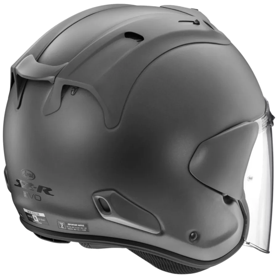 Casque jet Arai SZ-R EVO (ECE22-06) - gun metal - degriffbike.ch