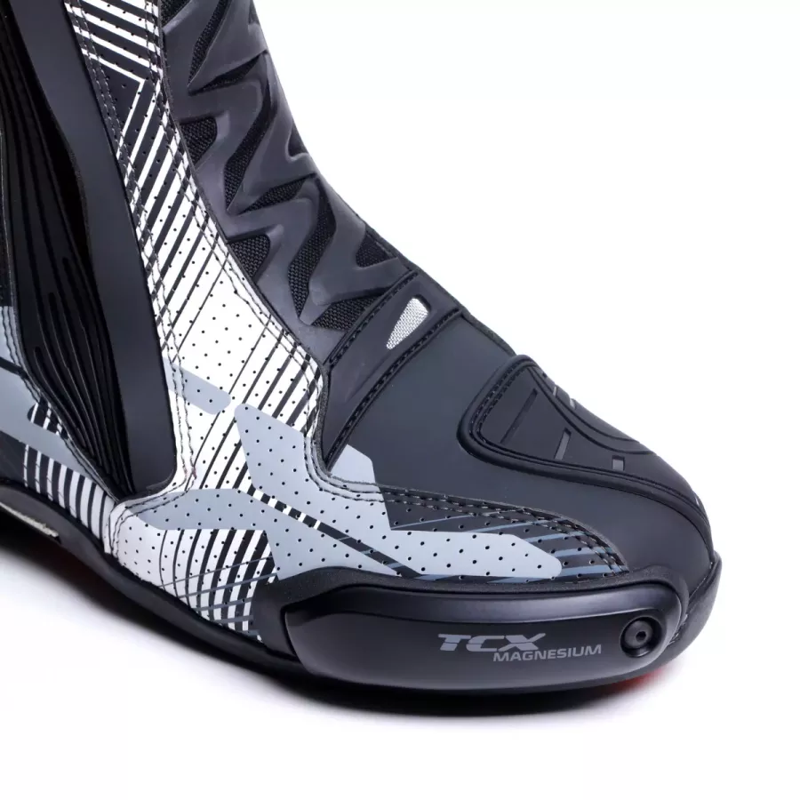 Bottes homme TCX RT-RACE PRO AIR - Gris-Noir-Blanc