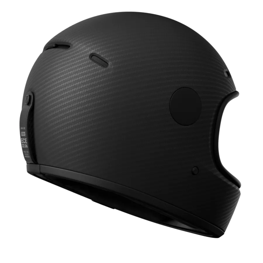 John Doe JD/ONE Frozen Carbon Integralhelm (ECE 22-06) - Schwarz