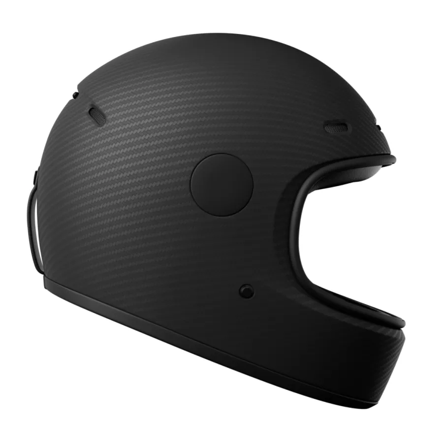 John Doe JD/ONE Frozen Carbon Integralhelm (ECE 22-06) - Schwarz