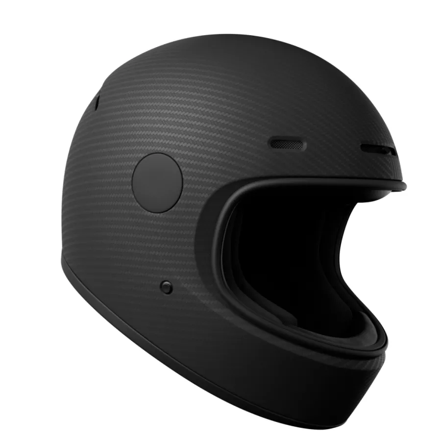 John Doe JD/ONE Frozen Carbon Integralhelm (ECE 22-06) - Schwarz