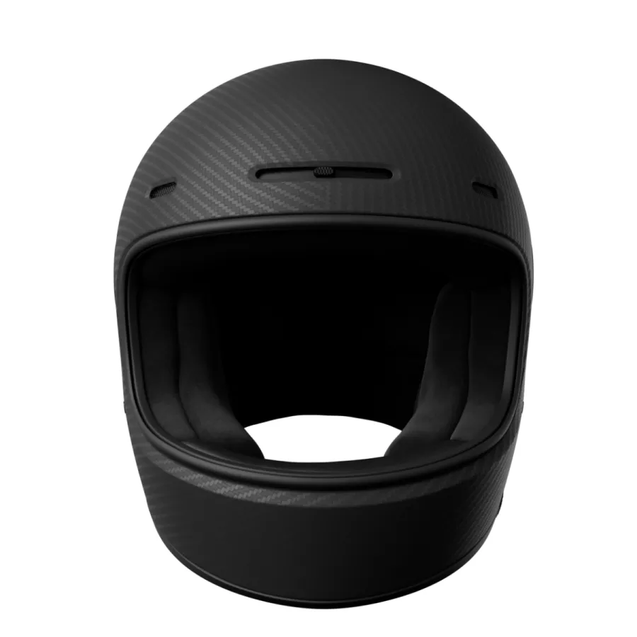 John Doe JD/ONE Frozen Carbon Integralhelm (ECE 22-06) - Schwarz