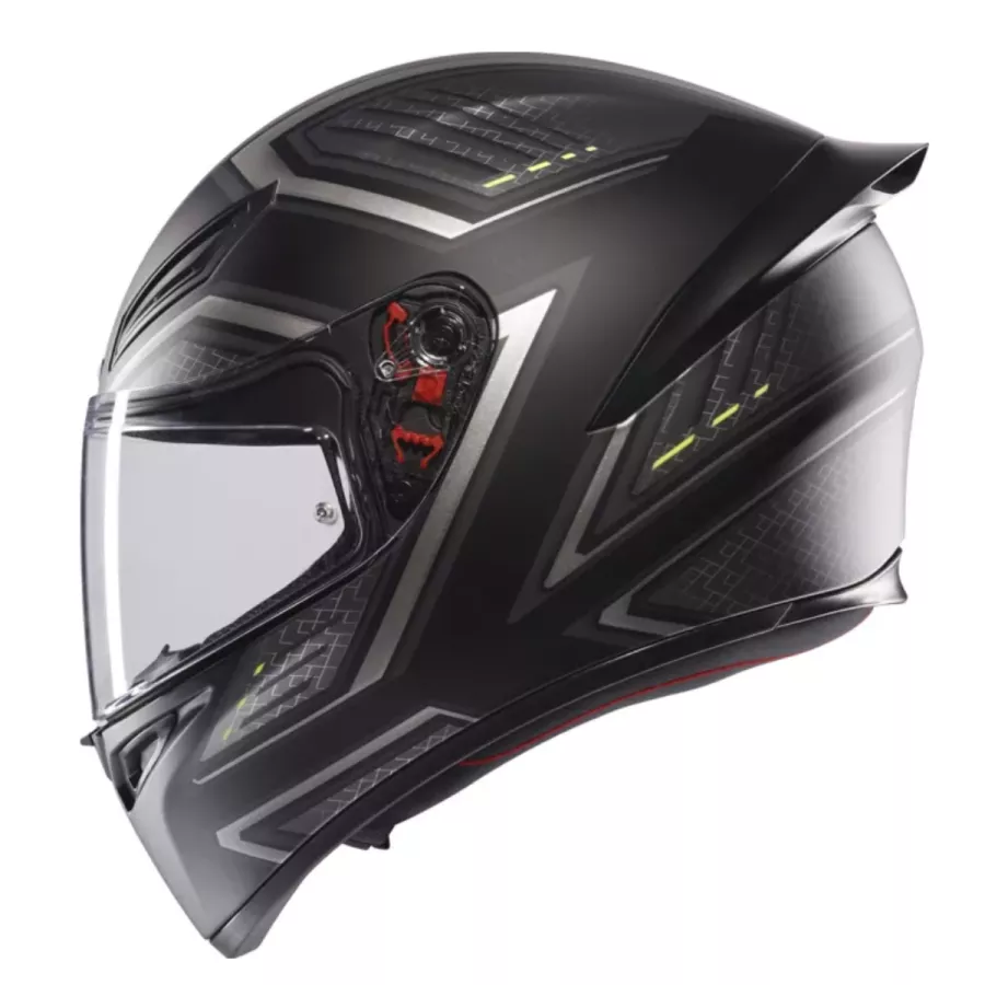 Integralhelm AGV K1 S SLING (ECE22.06) - Grau-Schwarz matt