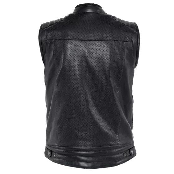 Gilet cuir John Doe JDW6003 Storm - degriffbike.ch