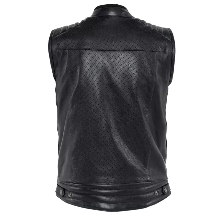 Gilet cuir John Doe JDW6003 Storm - degriffbike.ch