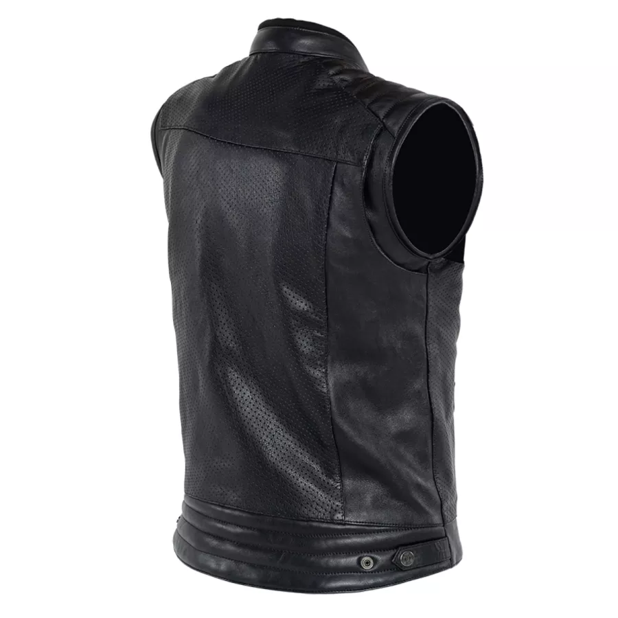 Gilet cuir John Doe JDW6003 Storm - degriffbike.ch