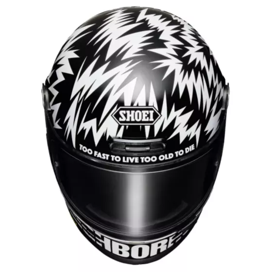 Casque Intégral Shoei Glamster 06 neighborhood (ECE22.06) - noir-blanc