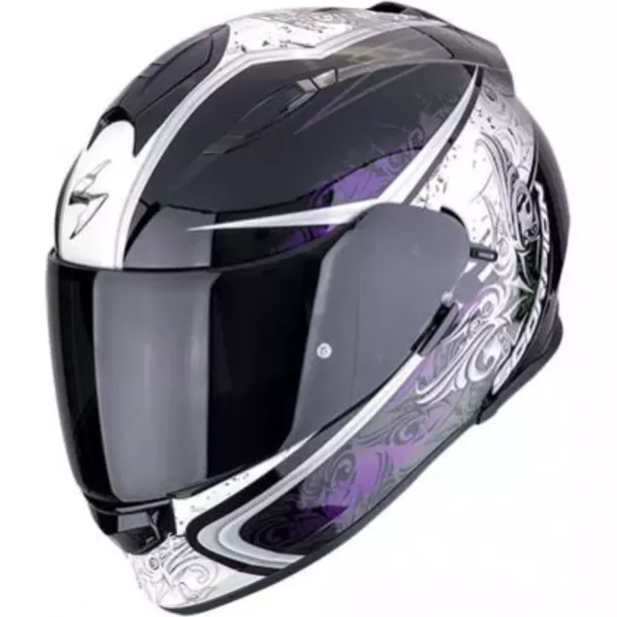 Integralhelm SCORPION EXO-491 WEST weiß schwarz