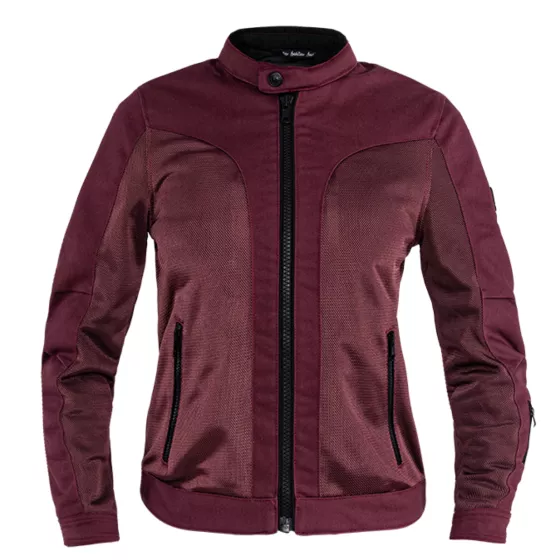 JOHN DOE AERO MESH Damenjacke - Burgunderrot