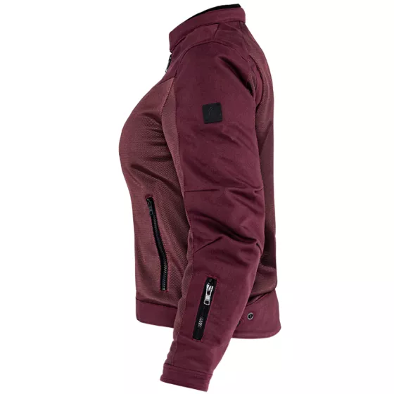 JOHN DOE AERO MESH Damenjacke - Burgunderrot