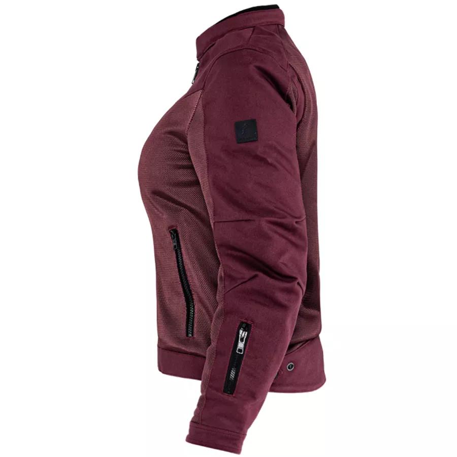 JOHN DOE AERO MESH Damenjacke - Burgunderrot