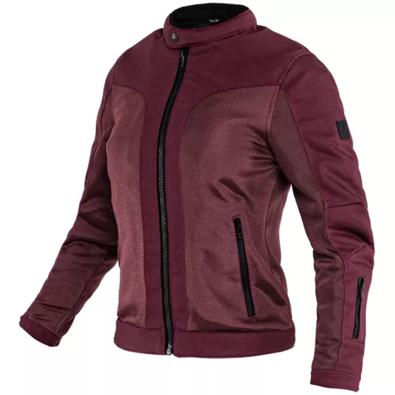 JOHN DOE AERO MESH Damenjacke - Burgunderrot
