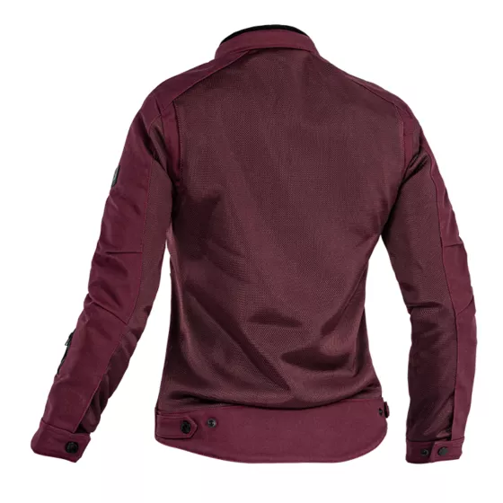 JOHN DOE AERO MESH Damenjacke - Burgunderrot