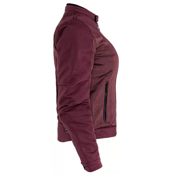 JOHN DOE AERO MESH Damenjacke - Burgunderrot