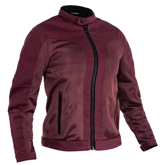 JOHN DOE AERO MESH Damenjacke - Burgunderrot