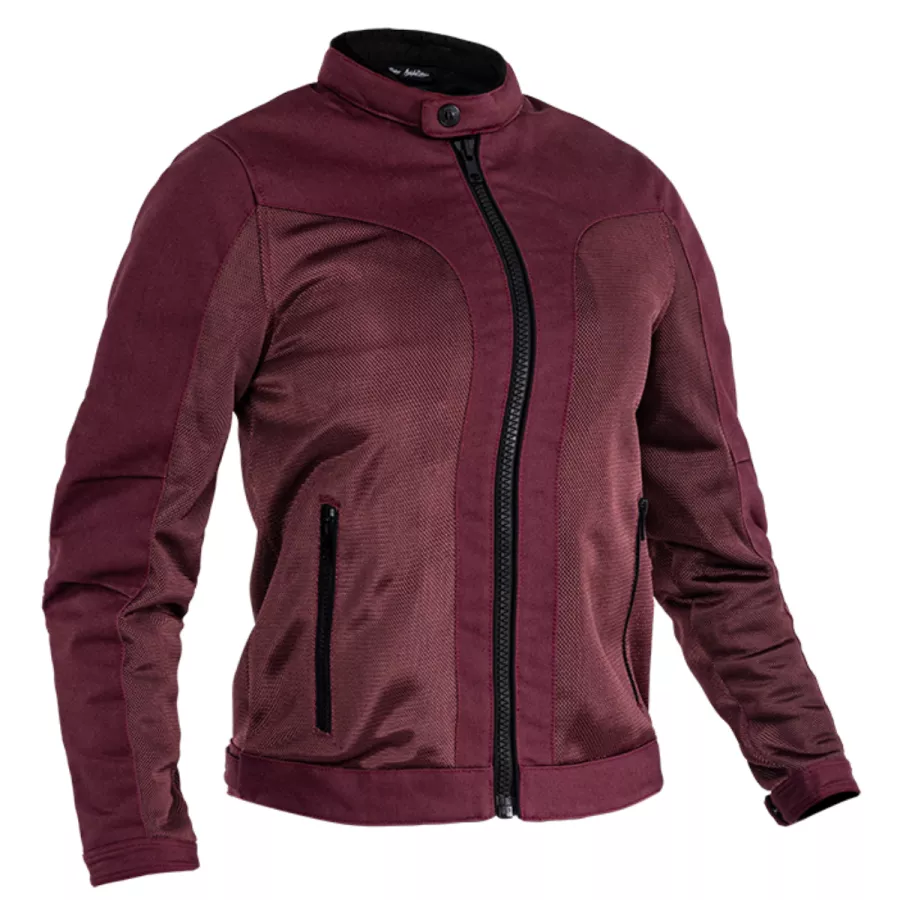 JOHN DOE AERO MESH Damenjacke - Burgunderrot