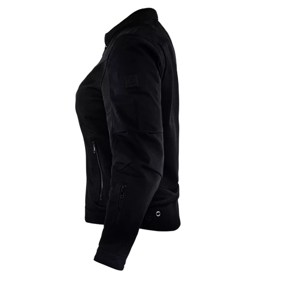 JOHN DOE AERO MESH Damen Jacke - Schwarz