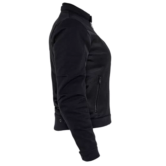 JOHN DOE AERO MESH Damen Jacke - Schwarz