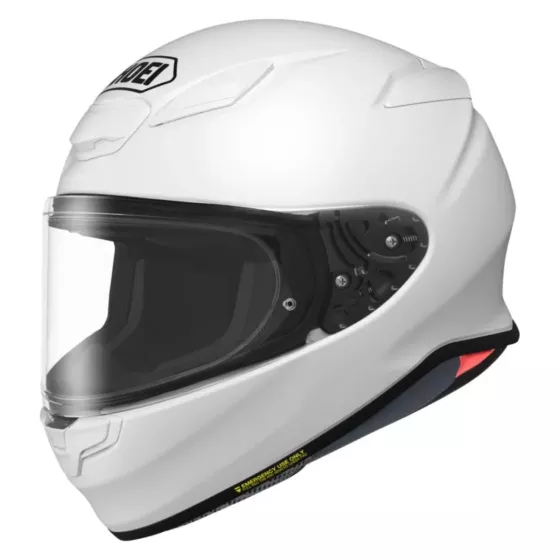 Casque intégral Shoei NXR2 Plain blanc - degriffbike.ch