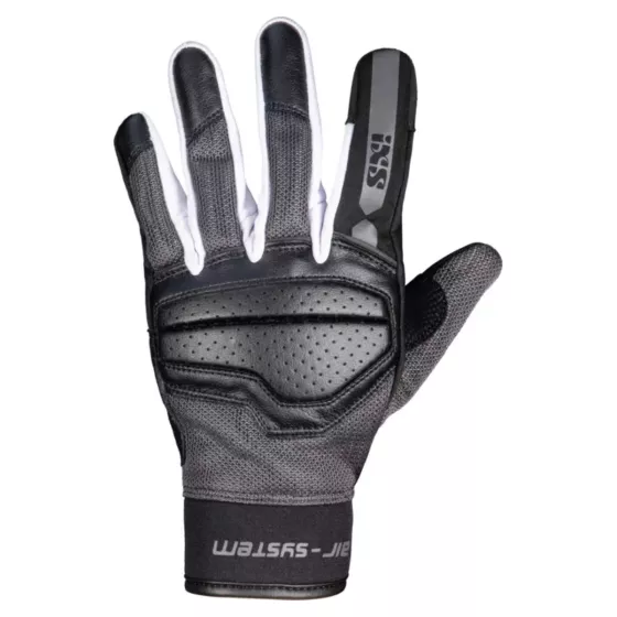 Gants femme Ixs classic evo-air - noir-gris- blanc
