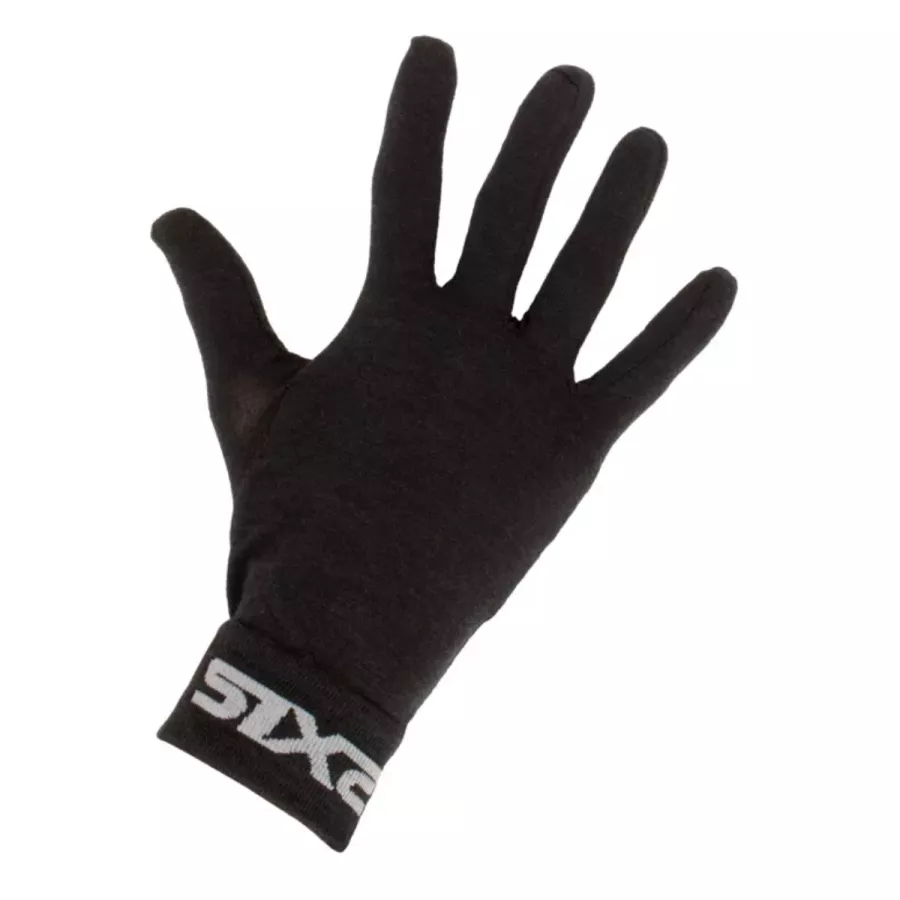 Sous gants Six2 glx merino noir - degriffbike.ch