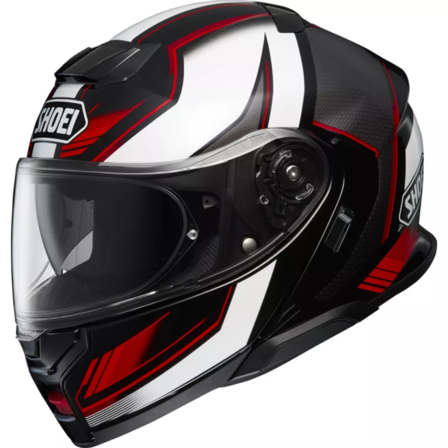 SHOEI NEOTEC 3 GRASP TC-5 Modularhelm (ECE22.06) weiß rot schwarz - degriffbike.ch