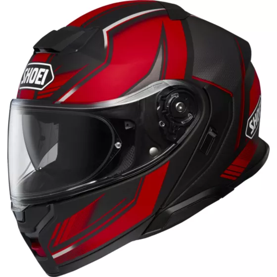 Modularhelm SHOEI NEOTEC 3 GRASP TC-5 (ECE22.06) - Mattschwarz-Rot