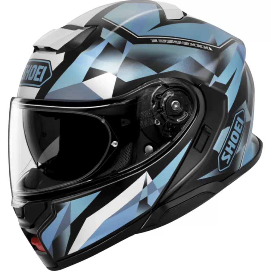 Casque Modulable Shoei Neotec 3 Fragments TC-2 (ECE22.06) noir bleu blanc - degriffbike.ch