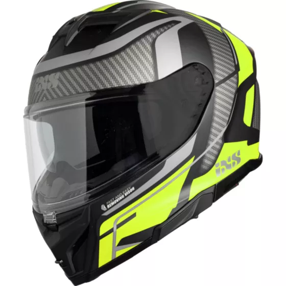 IXS912 SV 1.0 schwarzer Motorradhelm bei Moto Degriffbike