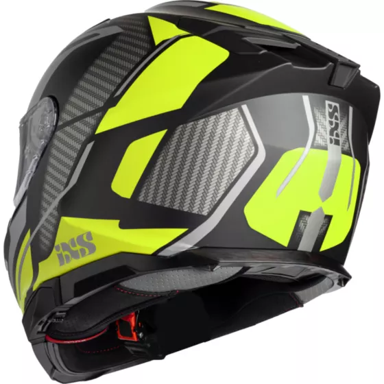 IXS912 SV 1.0 schwarzer Motorradhelm bei Moto Degriffbike