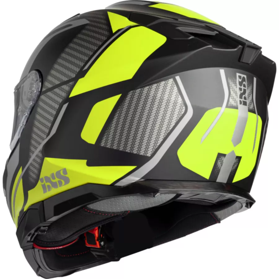 IXS912 SV 1.0 schwarzer Motorradhelm bei Moto Degriffbike