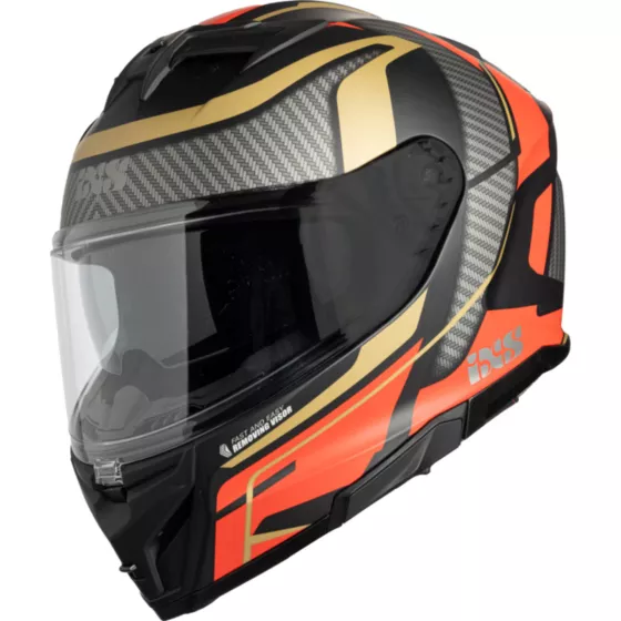 IXS912 SV 2.0 BLADE (ECE22-06) Integralhelm - Mattschwarz-Rot
