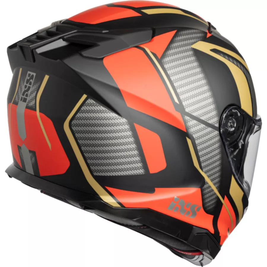 IXS912 SV 2.0 BLADE (ECE22-06) Integralhelm - Mattschwarz-Rot