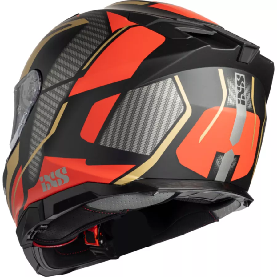 IXS912 SV 2.0 BLADE (ECE22-06) Integralhelm - Mattschwarz-Rot