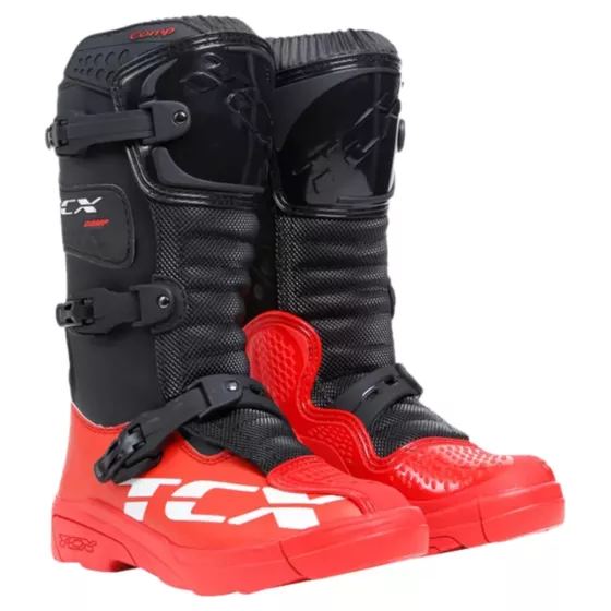 TCX Comp-Kid schwarz-rote Stiefel für Kinder bei Degriffbike