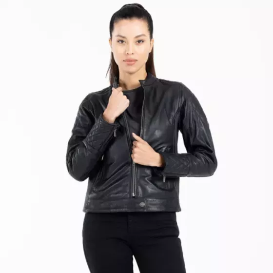Lederjacke Damen JOHN DOE ADINA zum besten Preis auf Degriffbike