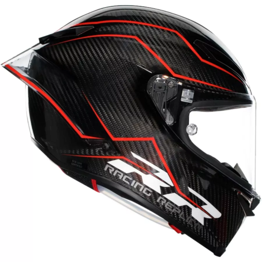 Casque intégral AGV PISTA GP RR Performante (ECE22.06) - Carbone-Rouge