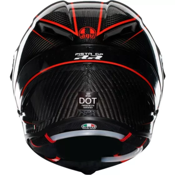 Casque intégral AGV PISTA GP RR Performante (ECE22.06) - Carbone-Rouge